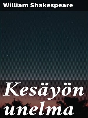 cover image of Kesäyön unelma